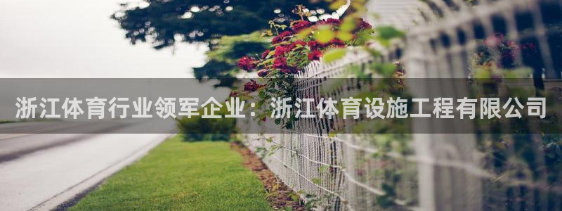 意昂4官方：浙江体育行业领军企业：浙江体育设施工程有