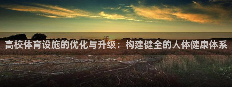 意昂体育4开户：高校体育设施的优化与升级：构建健全的