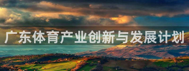 意昂体育4平台注册要钱吗安全吗：广东体育产业创新与发展计划