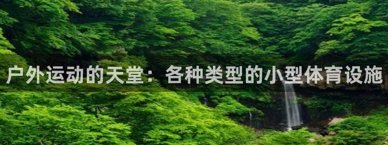 意昂体育4平台假的吗是真的吗：户外运动的天堂：各种类型的小型